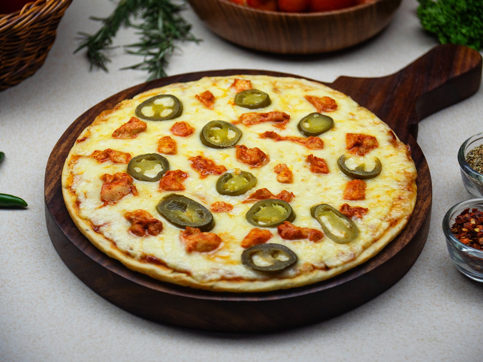 Piri Piri Chicken Pizza