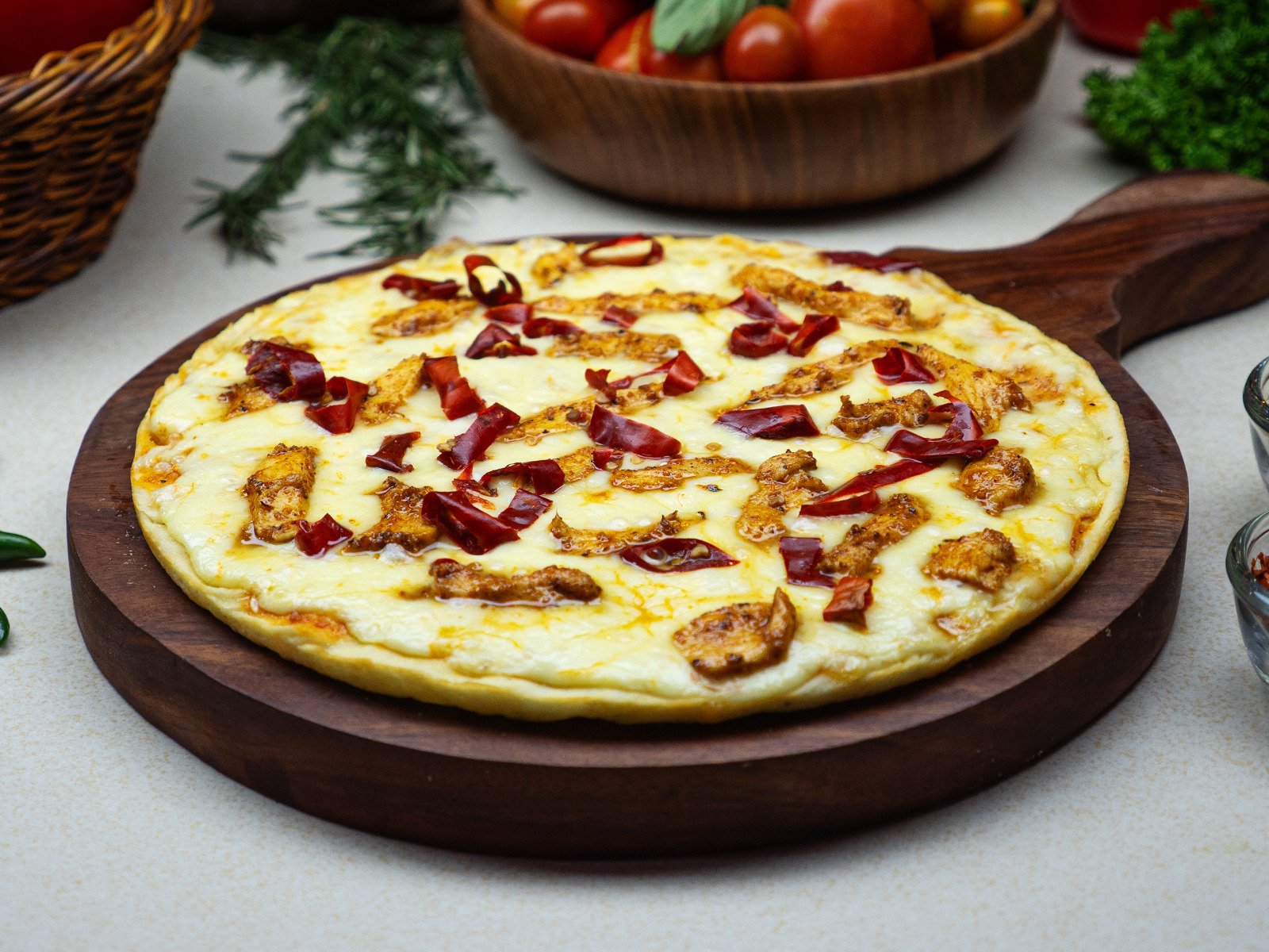 Heat Wave Chicken Pizza