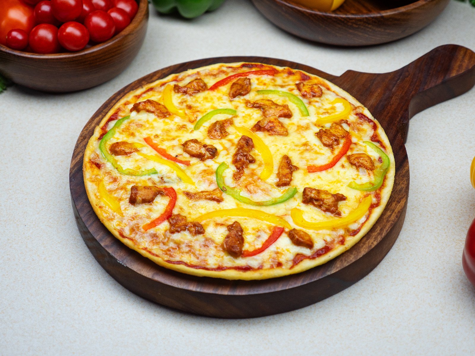 Smoky Mexican Chicken Pizza