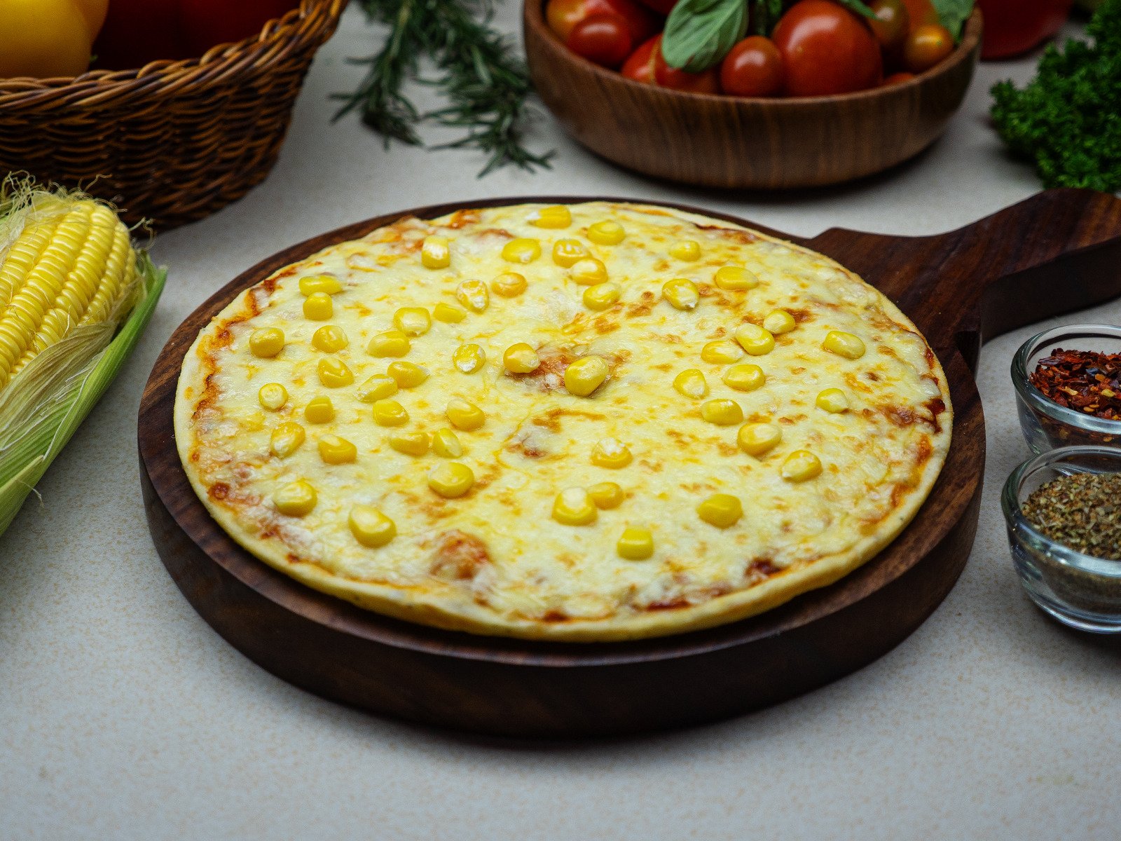 Corn Pizza